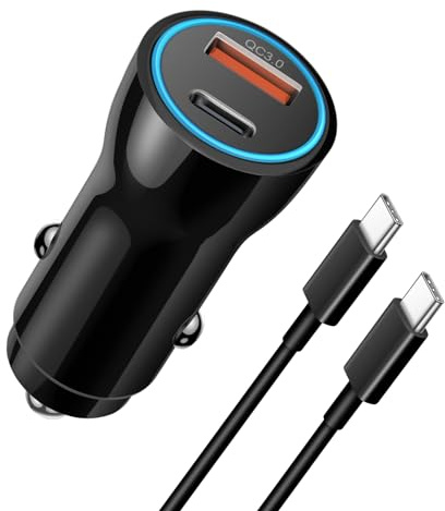 iPhone 18 17 16 15 Car Charger, [Apple MFi Certified] USB C Car Charger