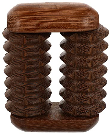 BCOATH Holz Handmassagegerät für Täglichen Gebrauch Leicht und Tragbar Kreatives Massagegerät für Entspannung Handpflegeprodukt für Arbeit und Zuhause Zufällige Farbe