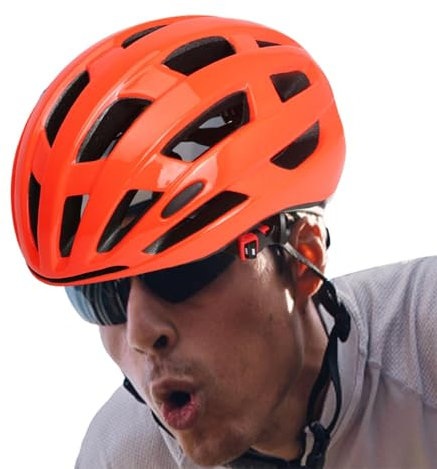 Fahrradhelme für Herren | Aerodynamische Skatehelme mit verstellbarem Schnallenriemen | Atmungsaktive Fahrradhelme für Outdoor-Fahrten, vollständig geformte Helme für Damen