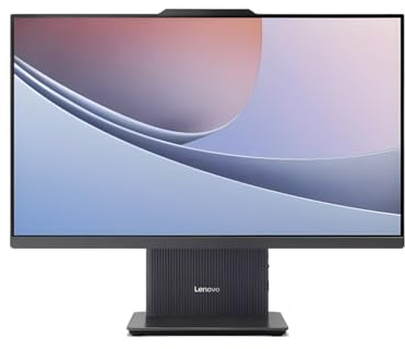 Lenovo IdeaCentre AIO 24ARR9 All-In-One Desktop PC | AMD Ryzen 5-7535HS | 16GB RAM | 512GB SSD | Integrated AMD Radeon 660M Graphics | 5MP Webcam | Windows 11 Home | Grey