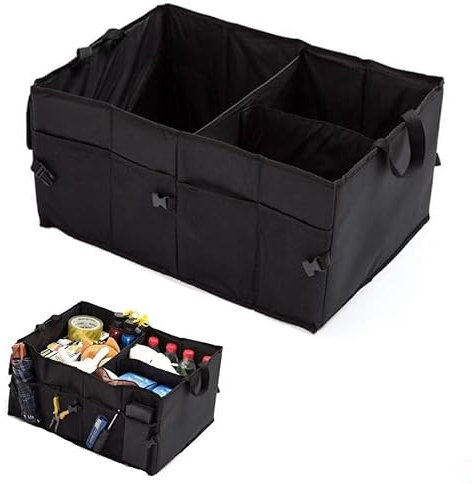 Kofferraumtasche faltbar Organizer für Opel Combo Tour D 2012-2017, Auto Faltbox Autotasche verstärkt und stabil Premium Kofferraum Organizer