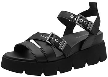 Sandalo con plateau da donna Tamaris nero 38 EU