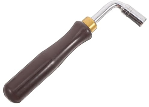 Hackbrett Einstellschlüssel 401/402, Edelstahl Kunststoff, Braun | Dulcimer Zubehör, Ergonomische Form, Hohe Härte, Zuverlässige Ausführung, Präzises Stimmen