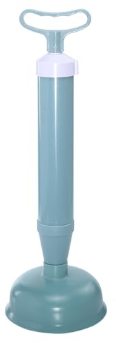 SHINEOFI Stantuffo per WC ad Alta Pressione in Gomma Manico Confortevole, Facile da Pulire, per Casa e Ufficio, Pulizia Scarichi Bagno Colore Casuale