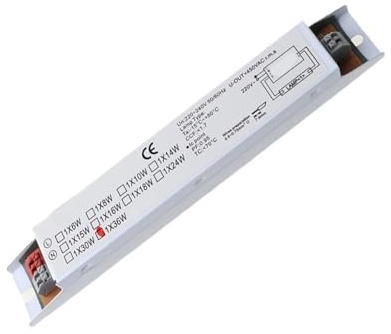 MAMA'S PEARL Ballast électronique de lampe 36 W 1 ballast fluorescent linéaire T8 for lampe germicide UV, lampe fluorescente durable 50 lb Ballasts