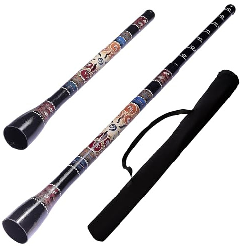 Australian Treasures - Australian Treasures Slide-Didgeridoo - AT-SLIDE compresa la borsa slidedidgeridoo