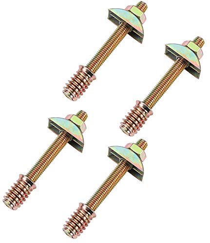 4 Pack Countertop Connector,Furniture Fastening Connectors,Table Top Fasteners,Furniture Bolts Nuts Joint Miter Draw Bolt Countertop Flip Connector