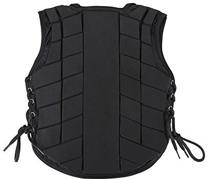 Reitweste Kinder,Sicherheitsweste Reiten Leicht zu reinigende Schutzweste Größenoptionen CS, CM, CL Anti-Schmutz, für Reittraining Reitpferde Jungen Mädchen(CS)