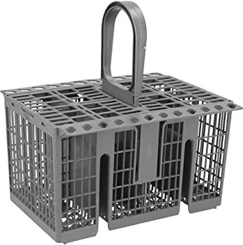 Panier à couverts pour lave-vaisselle compatible avec Hotpoint, Indesit, Whirlpool, Gris