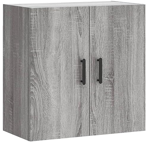 vidaXL Wandschrank Grau Sonoma 60x31x60 cm Holzwerkstoff