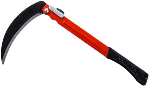 Multifunktionale Landwirtschaft und Wald Sichel Klappsichel Handsichel Sichel Sense Gartensichel Kleinsense Sensensichel (A)