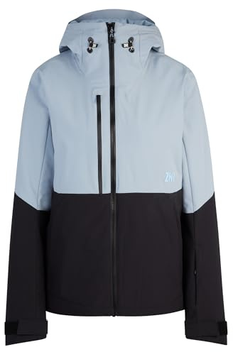 Ziener Damen RIBBA Ski-Jacke/Freeride | PFC frei, Wolle, wattiert, black, XS