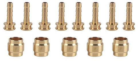Öl-Textilnadel und Olivenkopf-Set für hydraulische Scheibenbremsen von Magura, 10er-Pack, Konstruktion aus Kupferlegierung, einfache Installation und Haltbarkeit, leicht und