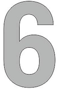 Numero civico moderno, Segnaletica moderna for indirizzi adatta, for lampade con numeri civici galleggianti retroilluminati for la casa, Nichel a spazzola con luce a LED con cifre civiche, (NO.3165)(S