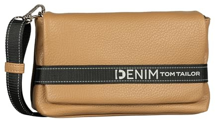 TOM TAILOR Denim Marlow Damen Überschlagtasche Umhängetasche Mittelgroß