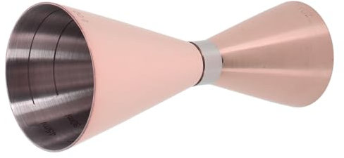 UTHCLO Misurino Cocktail Acciaio Inossidabile Con Design Ergonomico e Capacità Doppia Elegante Misurino Per Bartending Con Marcature Interne Accessorio Per Cocktail Professionale