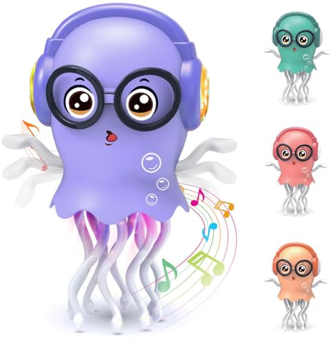 Zonopy Medusa Danzante Bambino, Medusa Strisciante per Bambini, 3-6 Ragazze, 6-12 Anni, Giocattoli Magici per Bambini 3, 4, 5, 6, 7, 8 anni, Regali di Compleanno Regalo di Natale