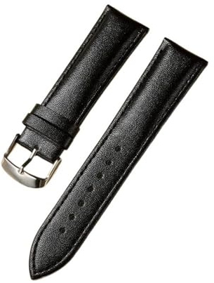Läderarmband 14mm 16mm 18mm 20mm 22mm Klocktillbehör Herr Damarmband Armbandsur