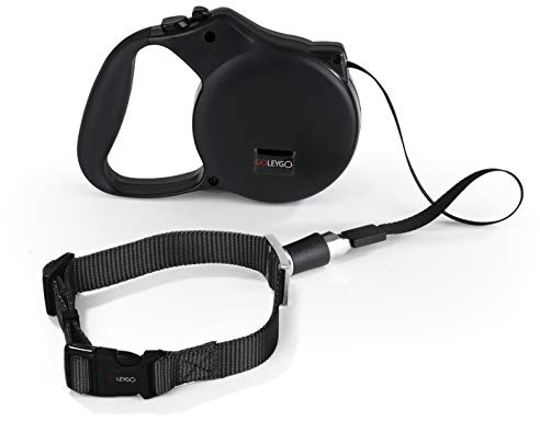 GoLeyGo Hundeleine & Halsband Vario S/M schwarz: Bekannt aus der VOX-Gründershow Die Höhle der Löwen