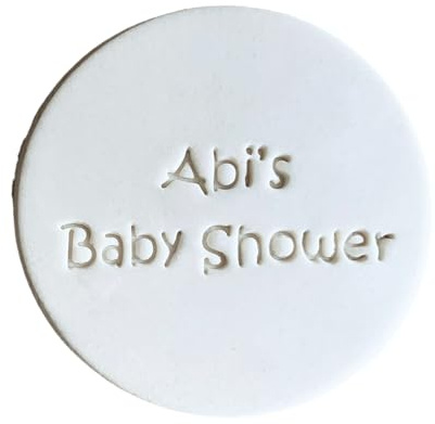 Personalisierte Keksstempel, Fondant