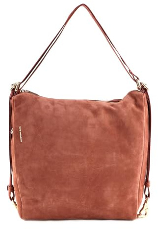 Mandarina Duck Damen Mellow Velvet umhängetasche, Beige (Saddle)