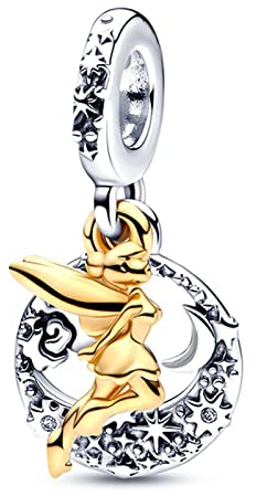 RMMY Charms Fée en Argent 925 Perles Pendentifs pour Bracelets et Colliers Femme