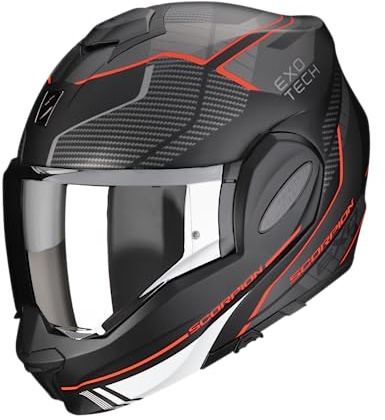 EXO-TECH EVO ANIMO XL NERO OPACO-ROSSO