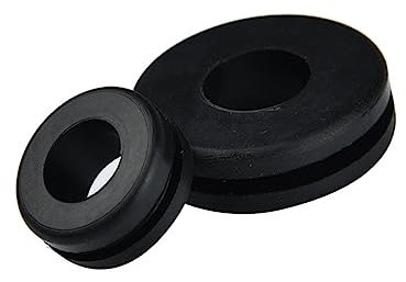 Uonlytech 125stück Teiliges O-ring Dichtungsring Set Aus Schwarzem Gummi Vielseitiges Epdm Sortiment Mit Verschiedenen Und Stärken Mineralölbeständig Für Elektroinstallationen Schützt