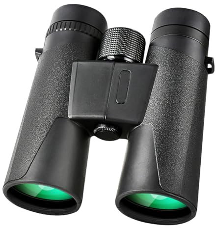 UPWONEC Professionell 12 X 42 Ferngläser, Leistungsstarkes Fernglas, 87 Fuß/1000Yds Großes Sichtfeld, Zoom -HD -Fernglas Mit Monopod -Handyadapter Zoom