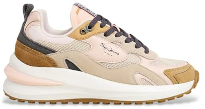 Pepe Jeans Winslow SweetSneak Donna, Beige Slip Beige, 6 UK