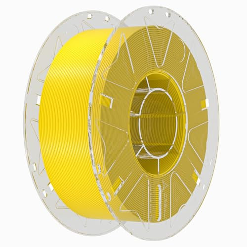 Creality Hyper PLA RFID Filamento 1,75mm 1kg, Hochgeschwindigkeits Filamento 1.75 PLA für 3D-Drucker (30-600mm/s), Kompatibel mit K2 Plus Combo & CFS (Creality Filamento System), Gelb
