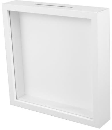 RORPOIR Robusta Scatola Porta Ricordi Da Viaggio Con Fessura Per Biglietti Cornice Porta Ricordi Decorazione Estetica Per La Scrivania