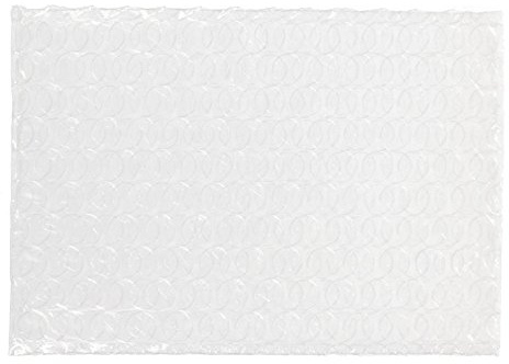XSY Transparente Luftpolsterbeutel 50 Stück 9 x 17cm Verpackt Luftpolsterfolie Beutel Plastik Bubble Taschen