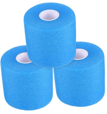 Happyyami 3er-Pack Sporttape - Fingertape Für Tennis Basketball Fußball - Tape Mit Schaumstoff - Bequeme Zuschneidbare Elastische Schutzbandagen