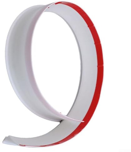 Guarnizione impermeabile in silicone per piatto doccia, larghezza 4 5 cm, perfetta per applicazioni su vasca e lavandino (3 metri)
