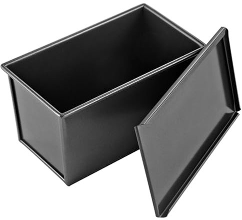Moule Pour Pain Avec Lait - Moule De Pain Avec Couverture De Cuisson, Boîte Pour Alliage D'aluminium Anti-grillé Anti-grillé | Singerén Pour Les Toastes De Cuisine Non Marquées Faciles, Les Moules