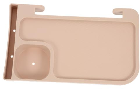 RORPOIR Bandeja Lateral para Silla con Portavasos y Soporte para Bebidas Almacenamiento Portátil para Camping Picnic y Pesca Accesorio Ligero y Fácil de Instalar para Sillones