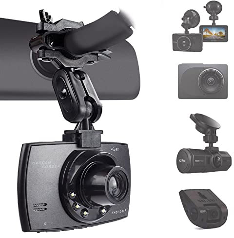 Sportway S60 Dash Cam Mirror Mount with 10pcs Joints Kit for Rove APEMAN CHORTAU Roav Nexar iiwey YI Z-Edge Old Shark Rexing KDLINKS Falcon Zero Transcend Crosstour VANTRUE... Most Car Dash Cameras