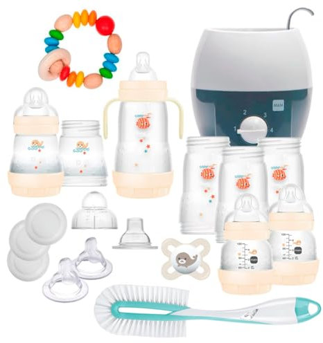 MAM Set di 19 bottiglie anti-coliche per bambini