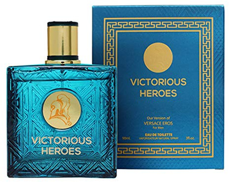 Victorious Heroes by Mirage Brands - Men's Perfume - Eau De Toilette - 3.4 Fl Oz