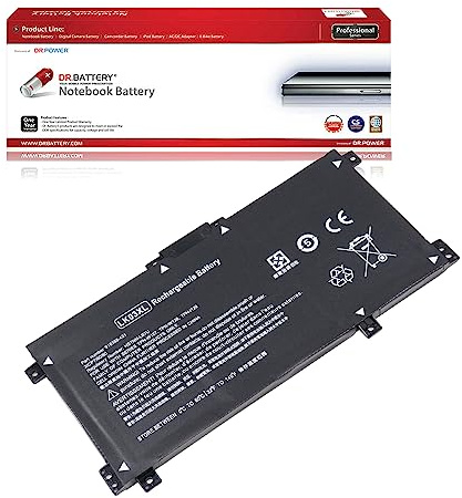 DR. BATTERY LK03XL Laptop Battery for HP Envy X360 15-BP 17-AE 17T-AE 17-BW 17M-BW 17-CE 17T-CE 17T-BW 15M-BP 15-BQ 15M-BQ 15M-CP Series 916814-855 L09281-855 HSTNN-UB7I [11.55V]
