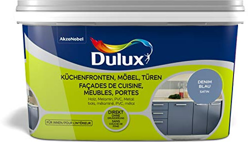 Dulux Fresh up Küchenfronten, Möbel, Türen Glänzend, Einfach mal neu streichen, Denim Blue, 750 ml