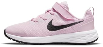 NIKE Revolution 6, Zapatillas de Gimnasia Unisex niños, Pink Foam Black, 38.5 EU