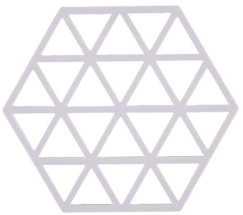 Zone Denmark Triangles Topfuntersetzer/Untersetzer für Töpfe, Silikon, 16 x 14 cm, Lilac
