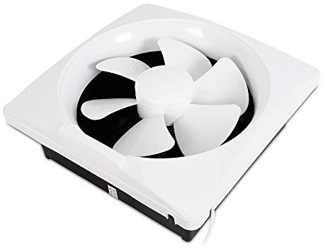 Frederimo Rohrventilator Lüftungsventilator, 300mm 220V Badlüfter Küche Abluftventilator Badezimmer Exhaust Fan Küchen Toiletten Lüfter