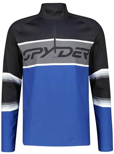 Spyder Premier Zip T-Neck, Herren, Electric Blue, L