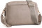 Roulens Damen Handy Umhängetasche,Veganem Leder Crossbody Schultertasche,Breiter Riemen Abendtasche mit drei Reißverschlussfächern Handtaschemit mit Kartenschlitz Verstellbar Abnehmbar Schultergurt