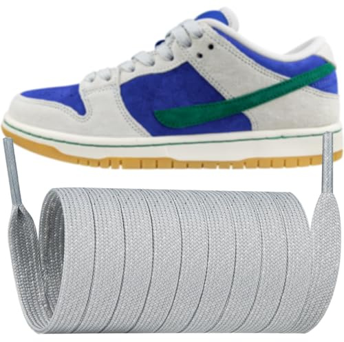 Endoto Cordones para Nike Dunk Shoe Laces Shoelaces | 9MM Planos Cordón | Material: Poliéster