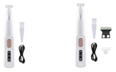 LYEAA Tondeuse à pattes de chien Tondeuse à chien Rasoir pour animaux de compagnie sans fil pour chiens chats (modèle de base)