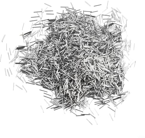 Zilimontt Aiguille de polissage magnétique en acier inoxydable de 1 kg, broches de polissage, broches de polissage magnétiques en acier inoxydable pour polisseuse à gobelet (0,4 x 5 mm)